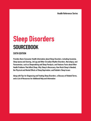 cover image of Sleep Disorders Sourcebook